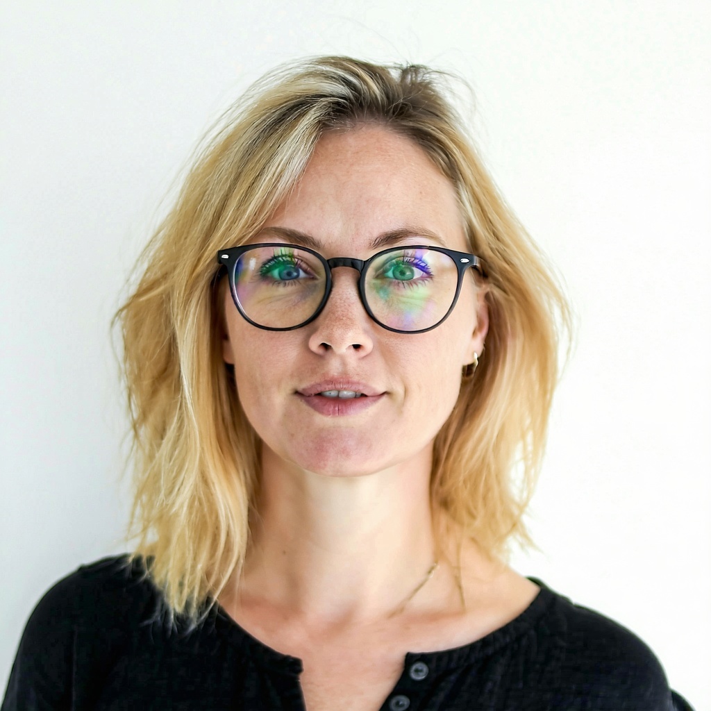 woman with glasses and blonde hair-1