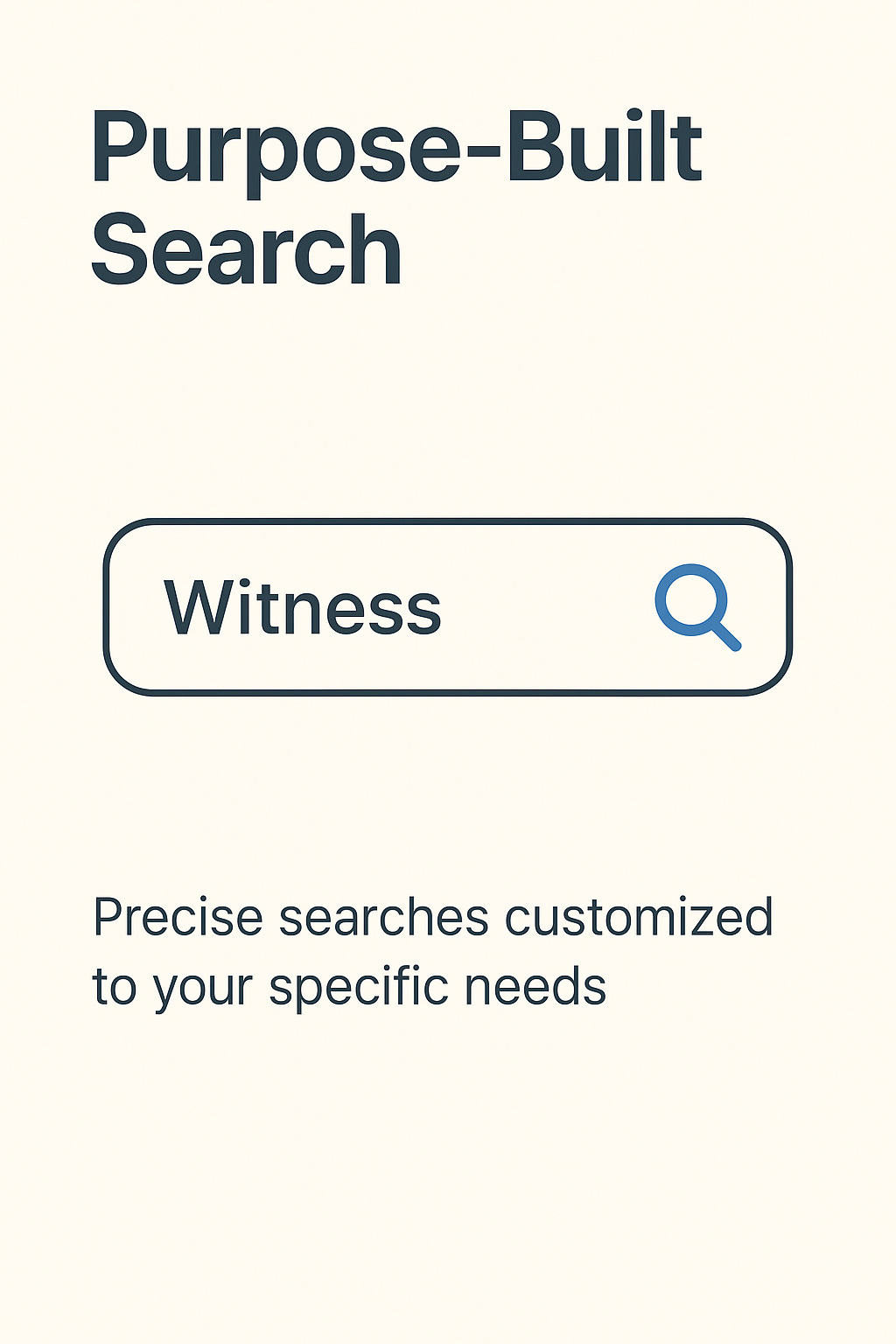 Powerful Search